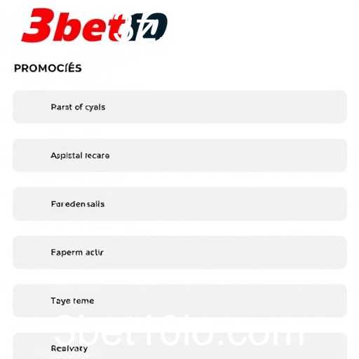 Promoções em Apostas Online: Maximizando Suas Chances no 3bet10